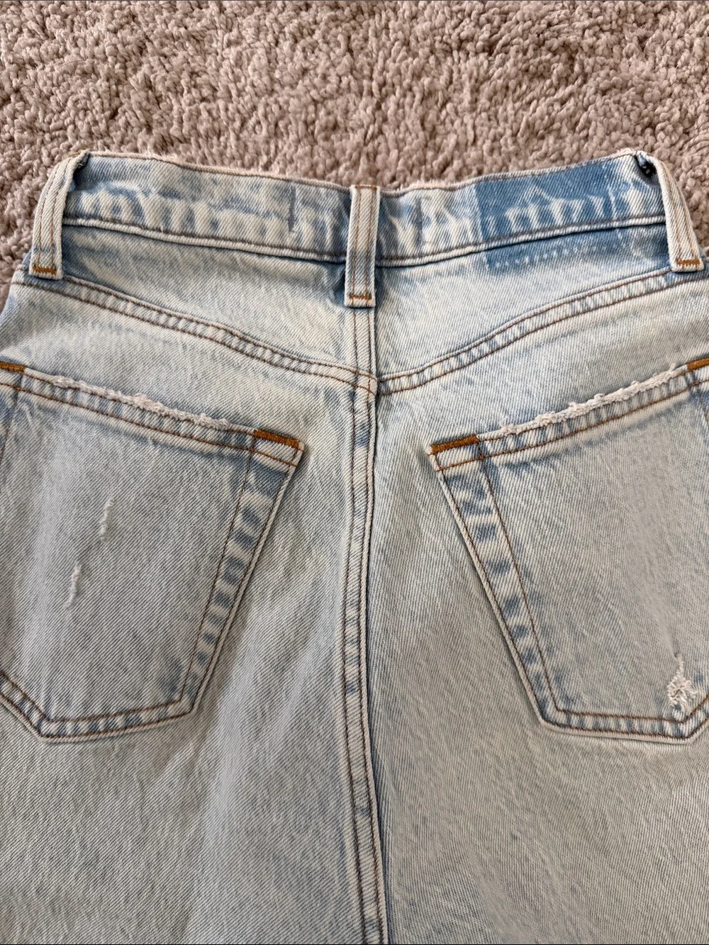 Abercrombie 90s Straight Ultra High Rise Curve Love